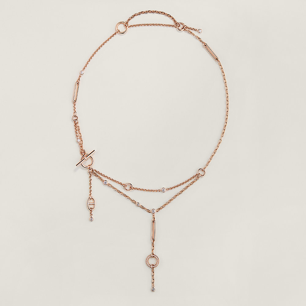 Chaine d'ancre Chaos lariat necklace | Hermès USA